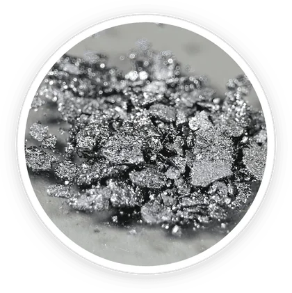 Iodine crystals